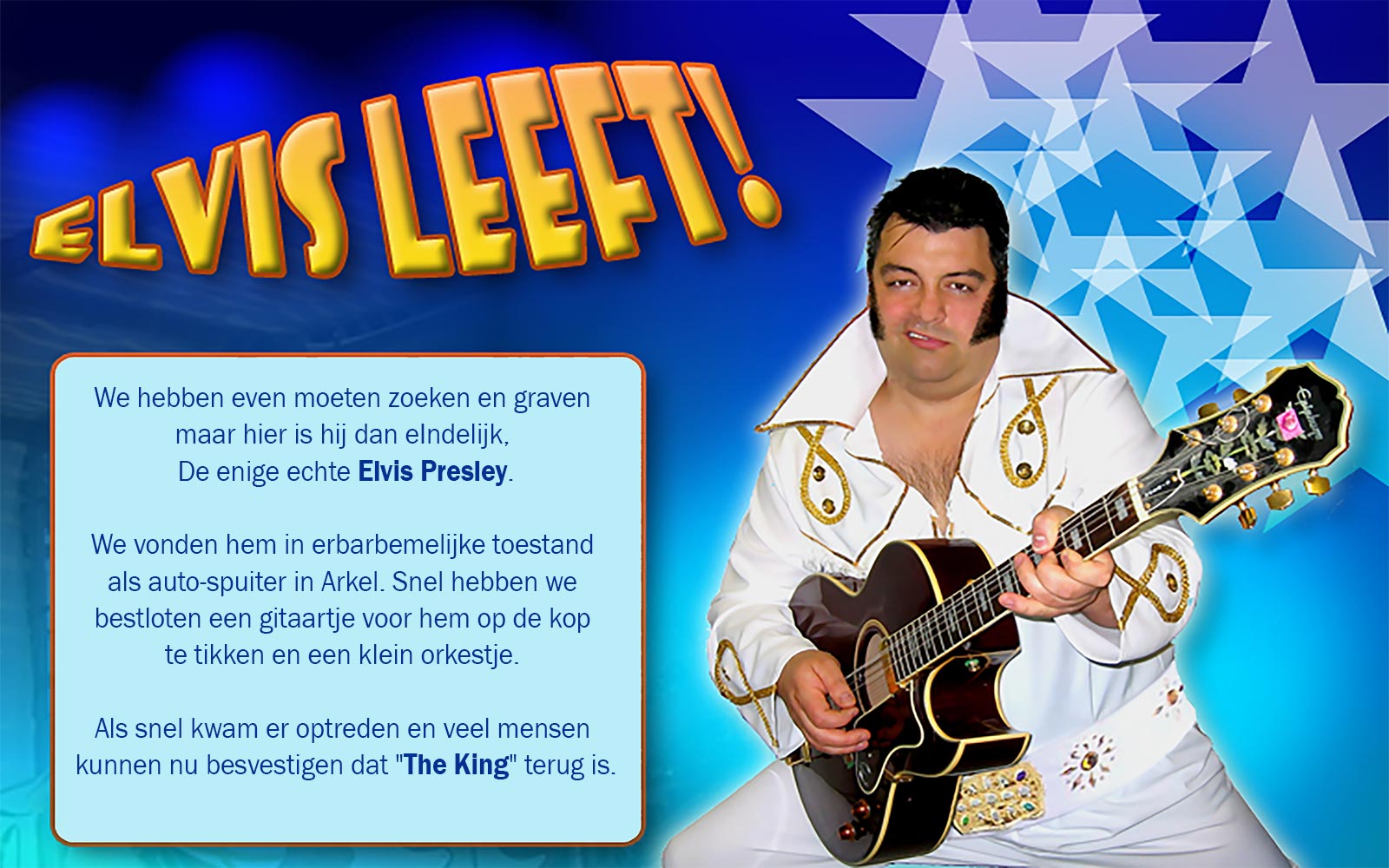 Elvis-Leeft-Comedy